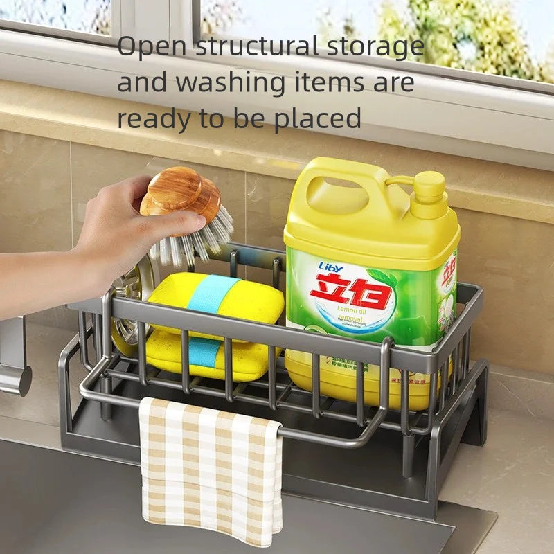 Storage Shelf with Drainage Rack