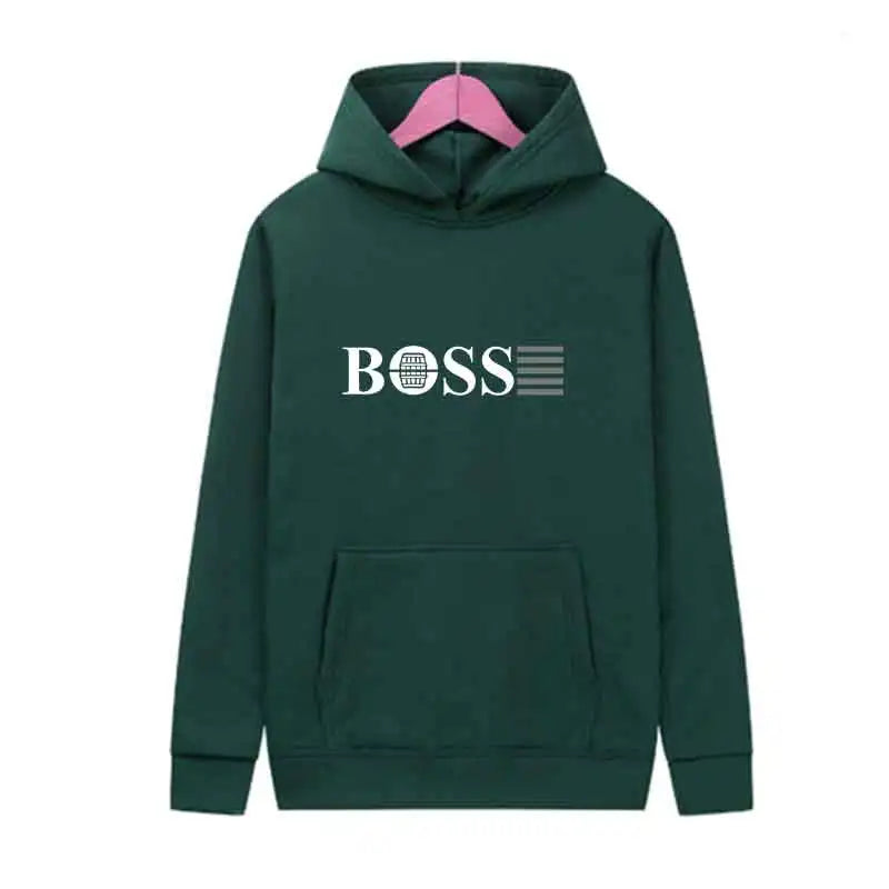BOSS连帽运动衫