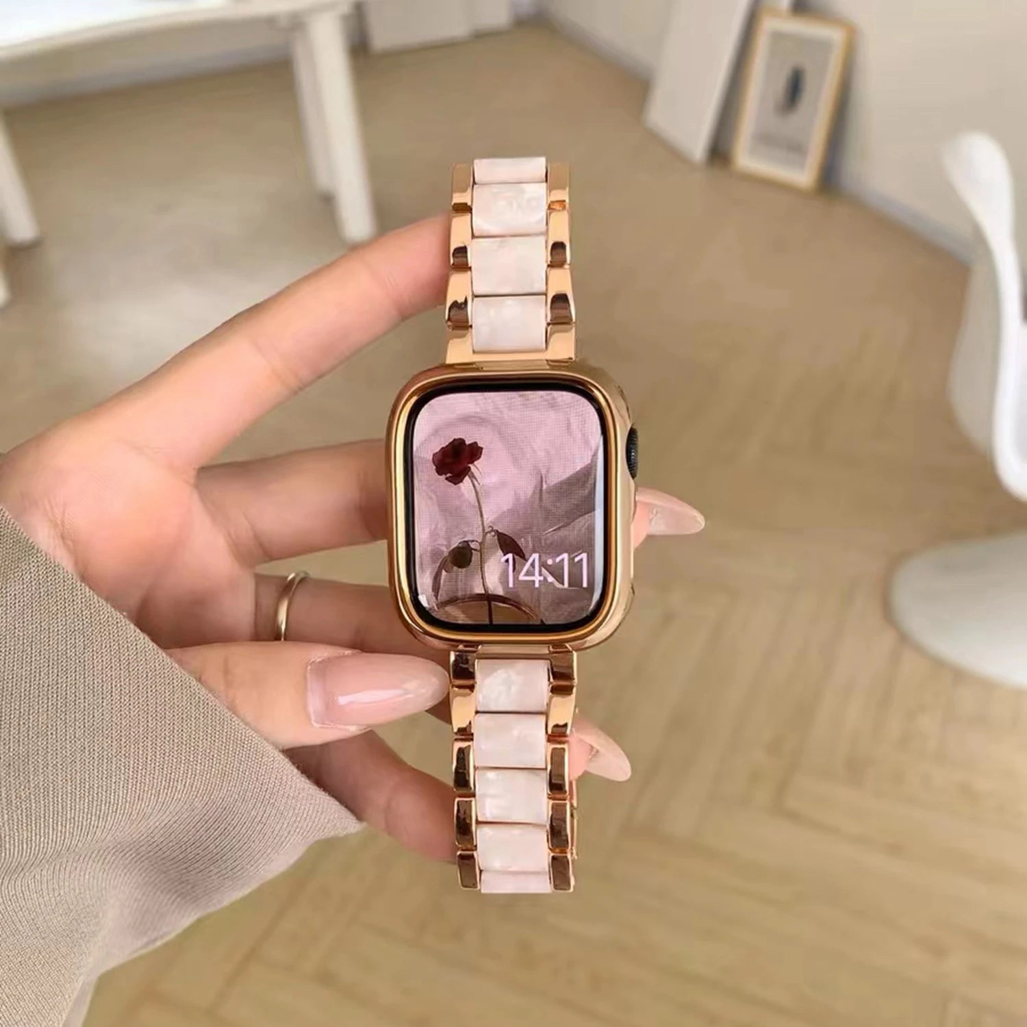 Apple Watch用レジン製バンド（女性用）