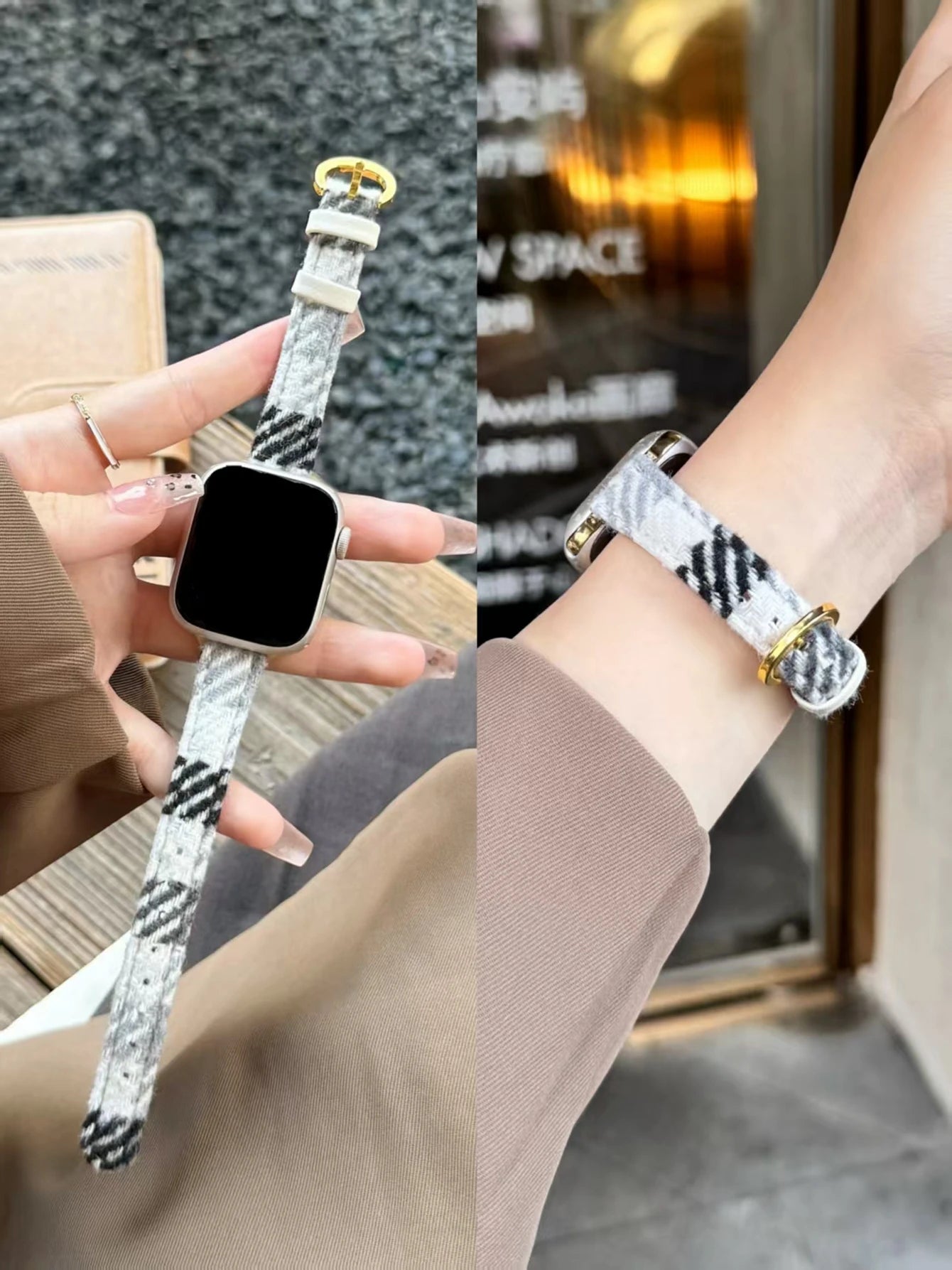 ヴィンテージデニム Apple Watchバンド