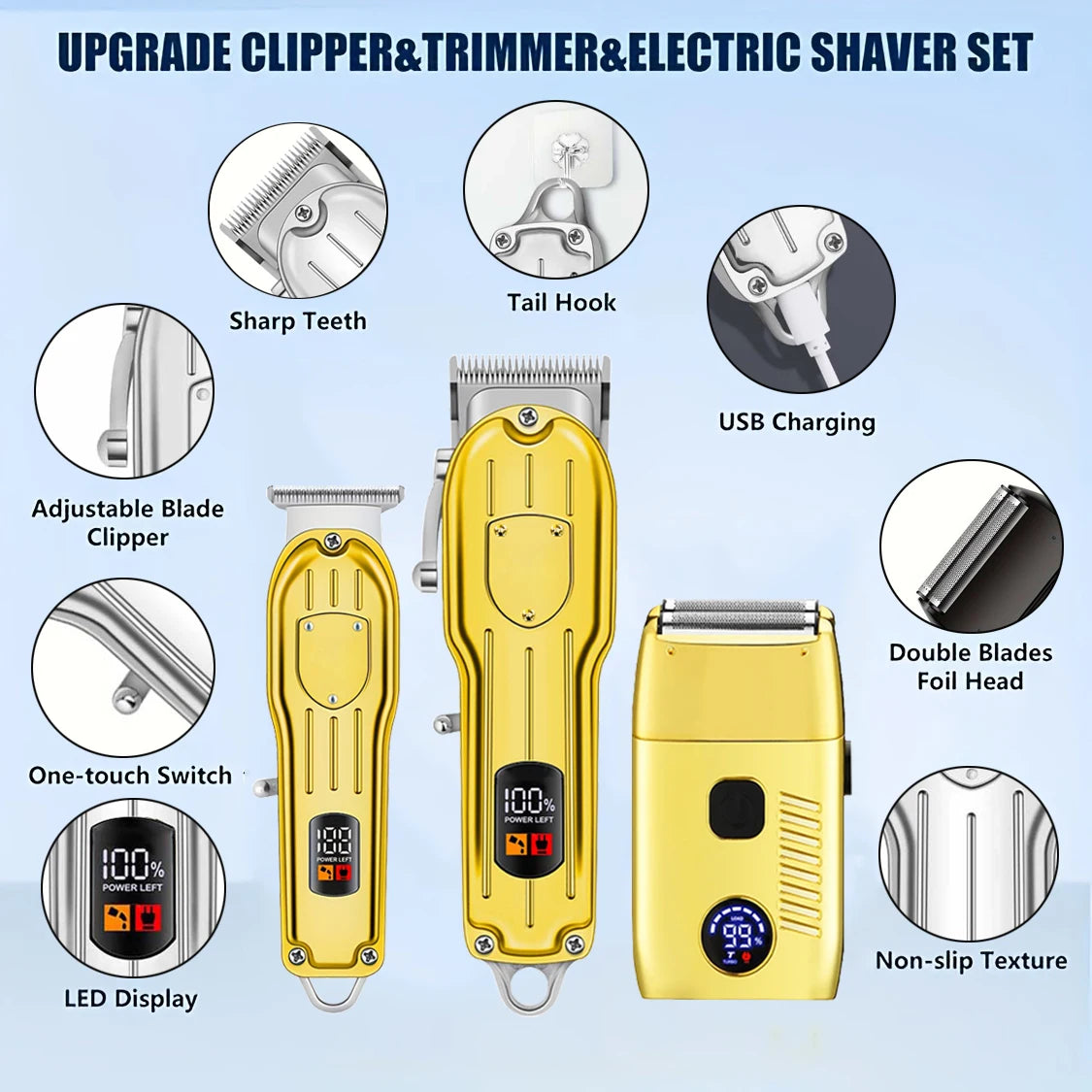 Professional Grade Barber Kit