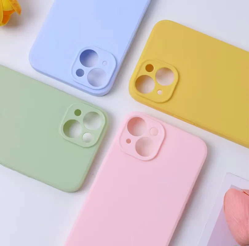 iPhone用シリコン製スマホケース