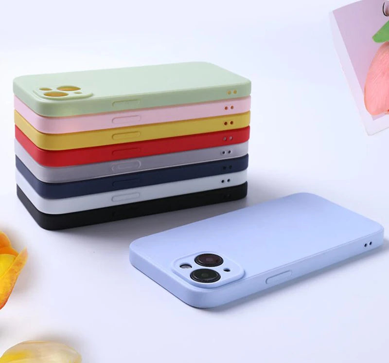 iPhone用シリコン製スマホケース