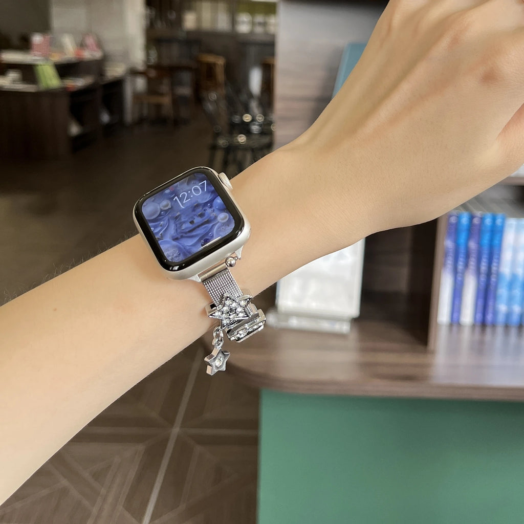 Apple Watch バンド レディース 細め