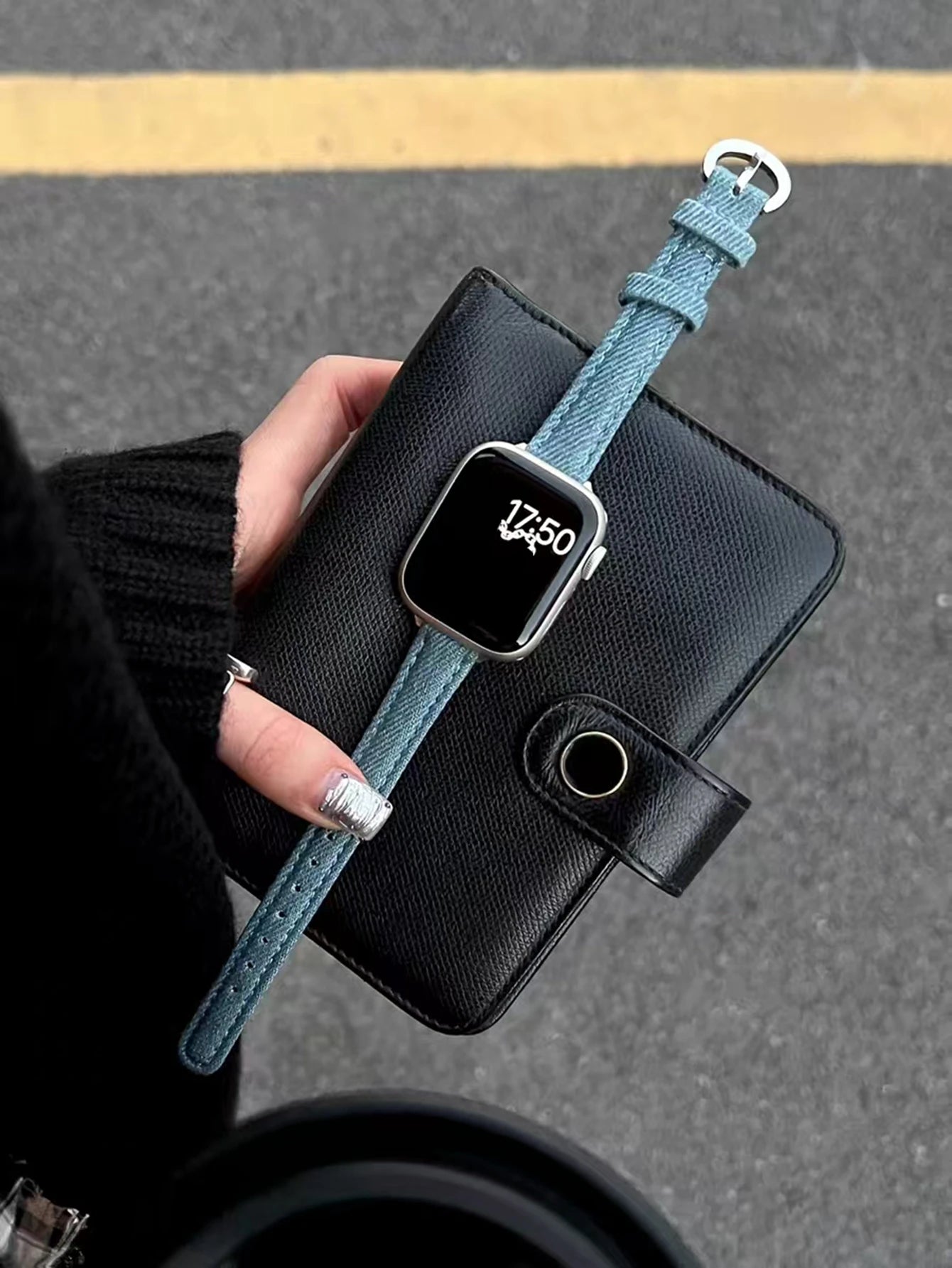 ヴィンテージデニム Apple Watchバンド