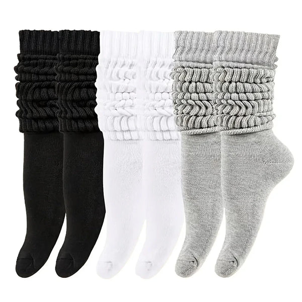 3 Pairs Trendy Socks
