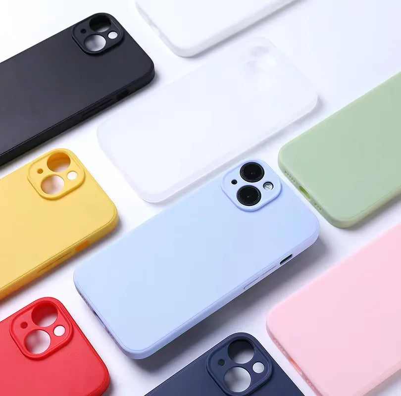 iPhone用シリコン製スマホケース