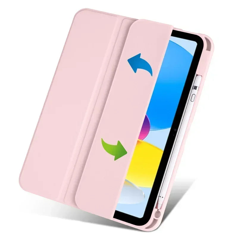 ペンホルダー付きiPad第10世代ケース