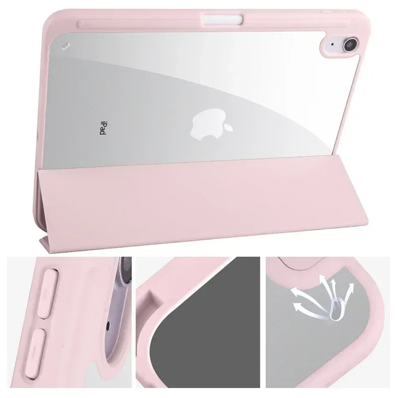 ペンホルダー付きiPad第10世代ケース