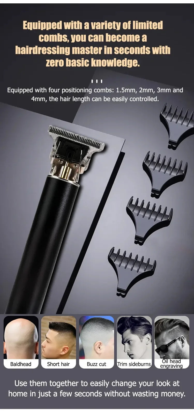 Vintage Rechargeable Trimmer