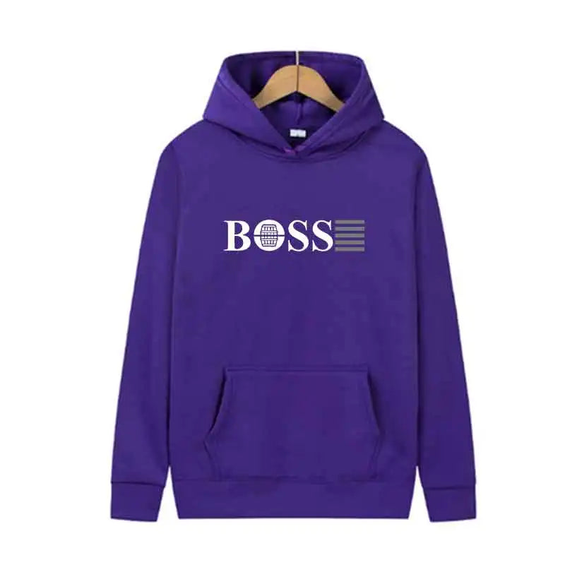 BOSS连帽运动衫