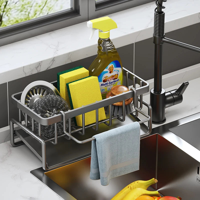 Storage Shelf with Drainage Rack